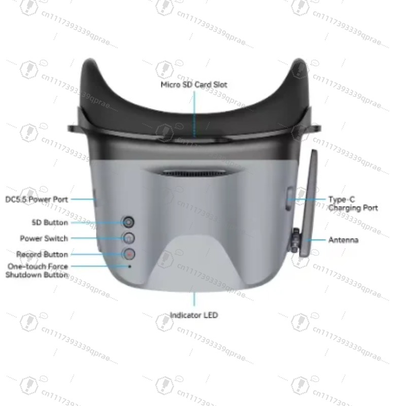 Lunettes FPV analogiques BETAF - Drone Racing Goggles avis et prix